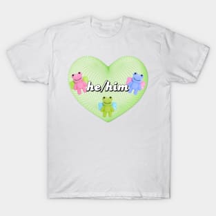 he/him pronouns T-Shirt